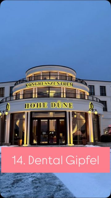 14. Dental Gipfel in Warnemünde

Drei Tage mit spannenden Fachvorträgen, praxisnahen Workshops, Abendprogramm und viel Austausch.

Wir sind dankbar für die neuen Impulse, wertvolles Wissen und die gemeinsamen Gespräche. 

#dentalgipfel2026 #zahntechnik #zahnmedizin #kongress #fachaustausch